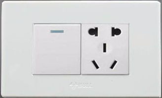 86型暗装电器10A五孔墙壁开关插座与118型的区别详解